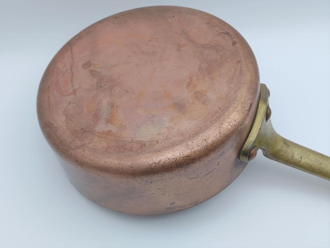 フランスSIN社　銅製片手鍋　18cm