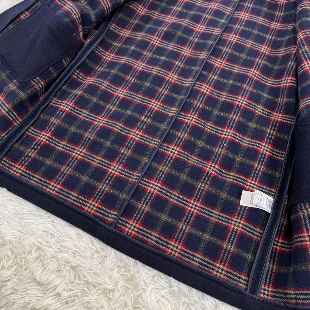 ブルックスブラザーズ　ウールダッフルコート　水牛角トグル　ネイビー　XLサイズ