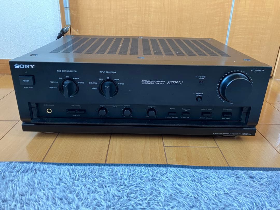 【ジャンク】Sony TA-F222ESJ プリメインアンプ