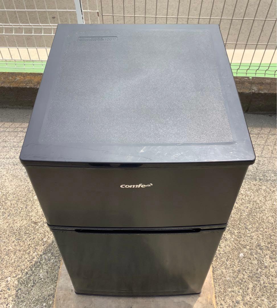 【高年式】Comfee 2ドア冷凍冷蔵庫 90L RCT90BL(E) 22年製