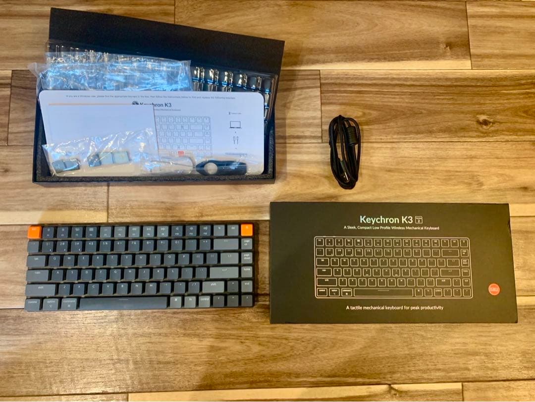 Keychron K3ワイヤレスメカニカルキーボード 茶軸