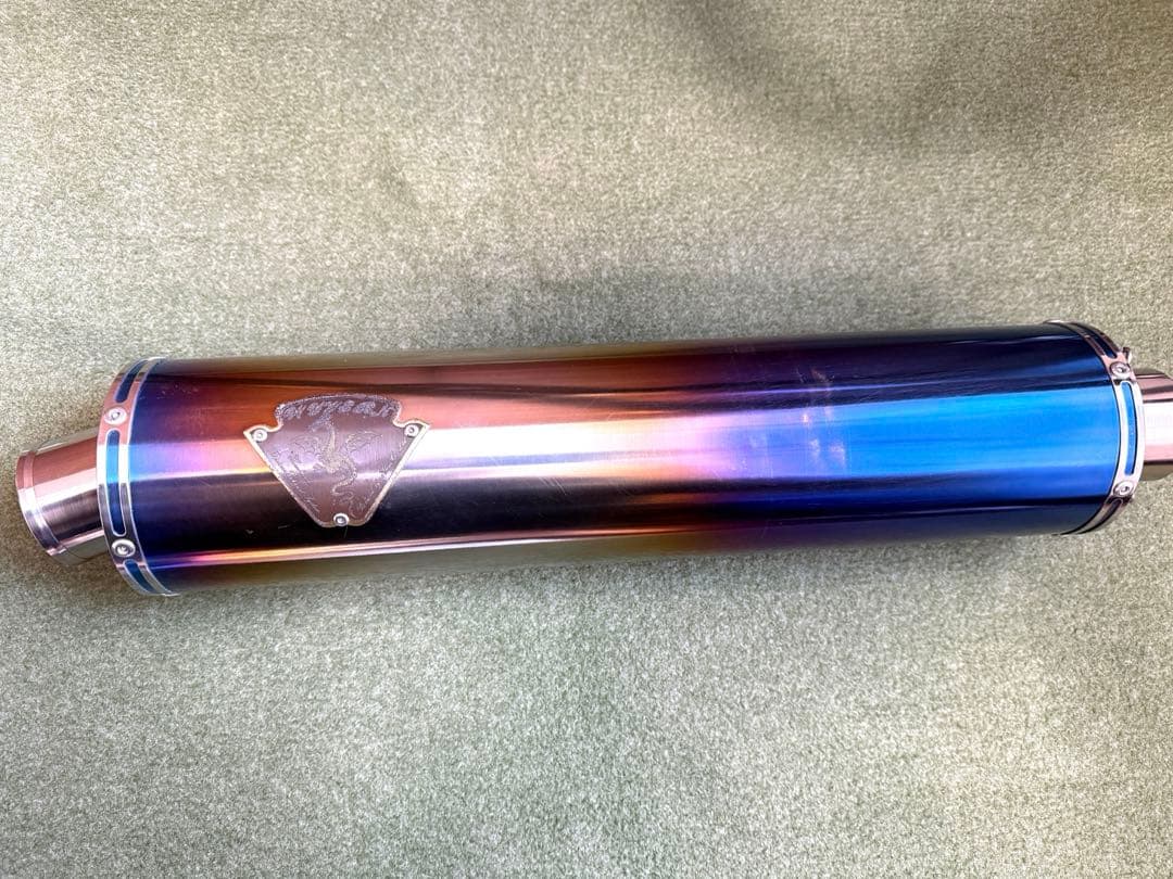 CB1300アールズギア ワイバン チタン フルエキゾースト マフラー 中古