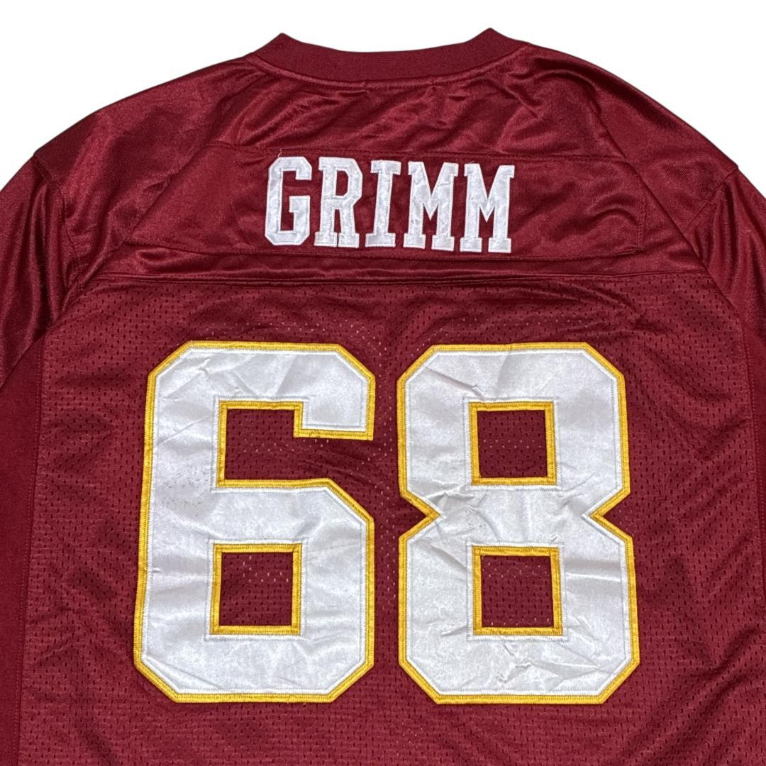 NFLレッドスキンズ ミッチェル＆ネス 刺繍 アメフトゲームシャツ ユニフォーム