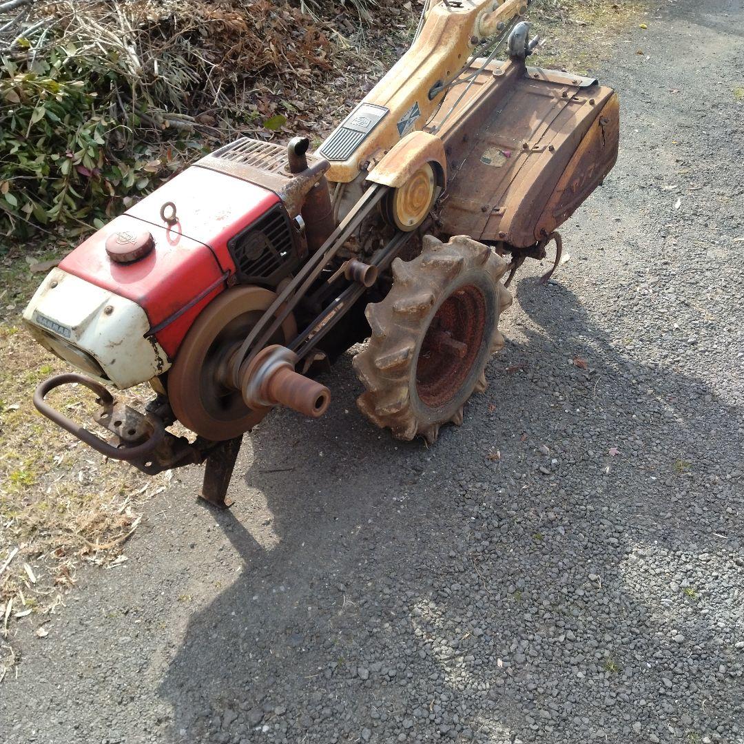 【始動OK ヤンマー】 耕耘機 歩行型 YC70 ディーゼルエンジン　昭和４６？