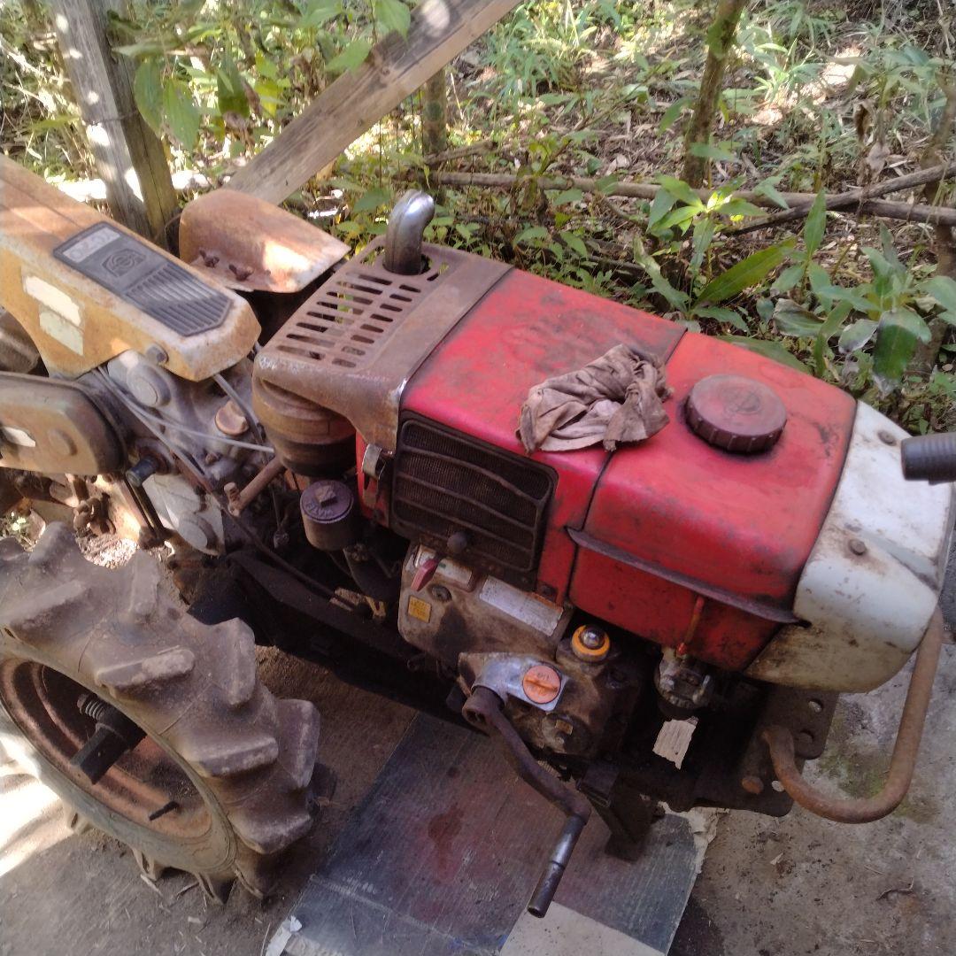 【始動OK ヤンマー】 耕耘機 歩行型 YC70 ディーゼルエンジン　昭和４６？