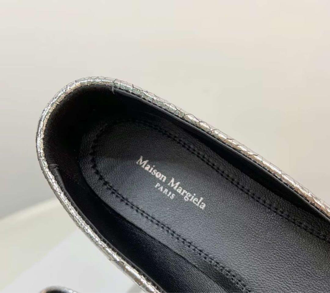 MaisonMargiela 足袋バレエシューズシルバー