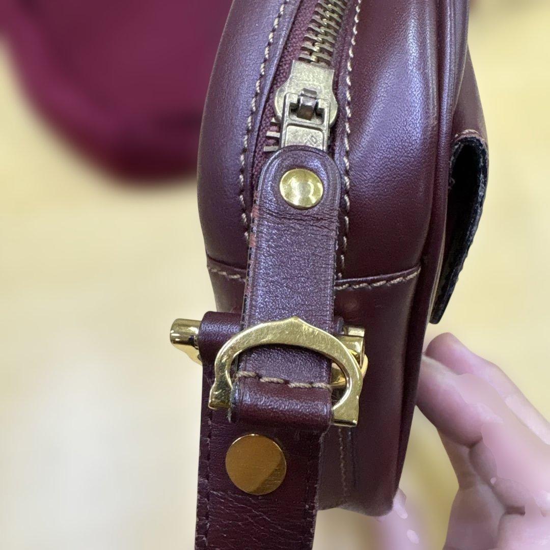 オールド Cartier ワンショルダーバッグ マストライン