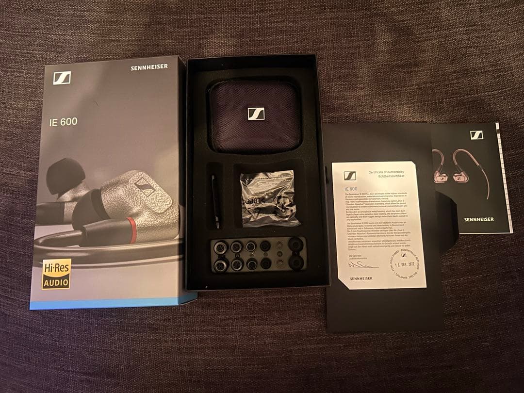 Sennheiser IE 600 イヤホン　ゼンハイザー