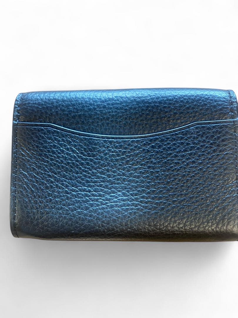 COACH コーチ＊黒 レザー 名刺入れ＊美品未使用＊91308 QB/BK