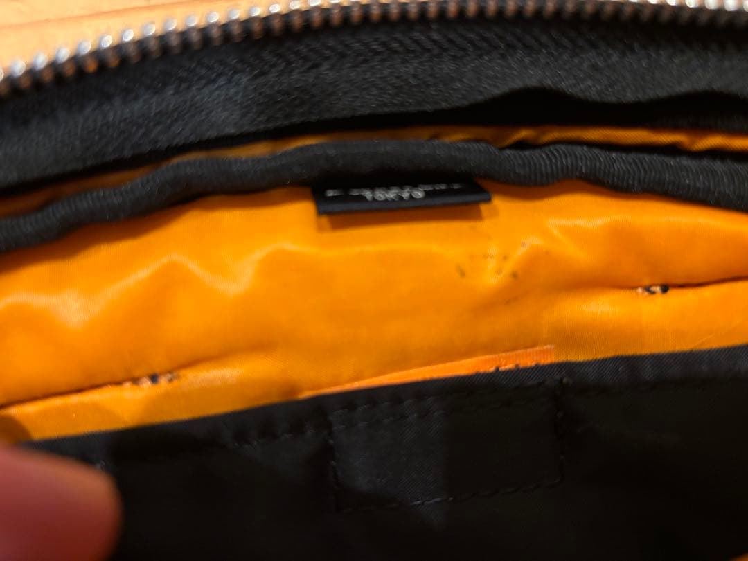 【美品】PORTER ブラックショルダーバッグ