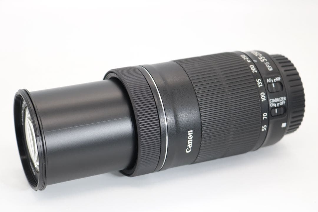 美品　【Canon EF-S 55-250mm F4-5.6 IS STM】