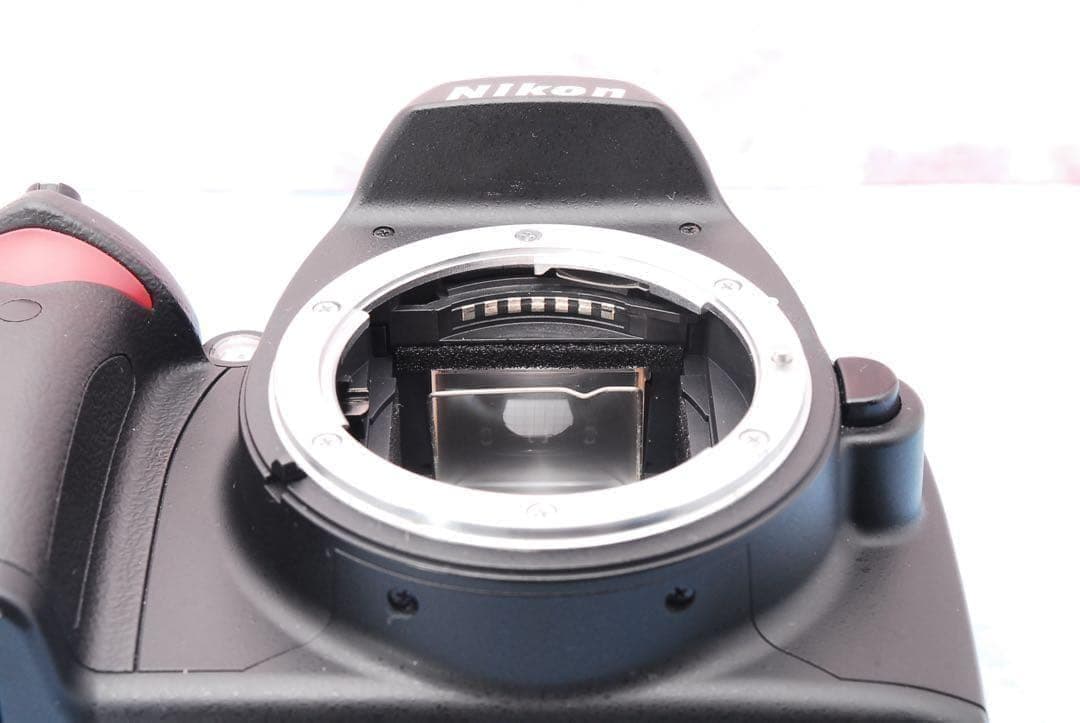 ニコン D40★入門セット★一眼レフカメラ★S数少！★望遠レンズ付Wレンズ