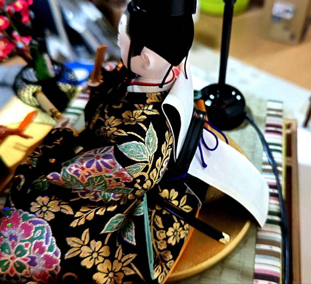 人形のはなふさ　雛人形　コンパクト　ケース飾り　新王飾り　三五新王