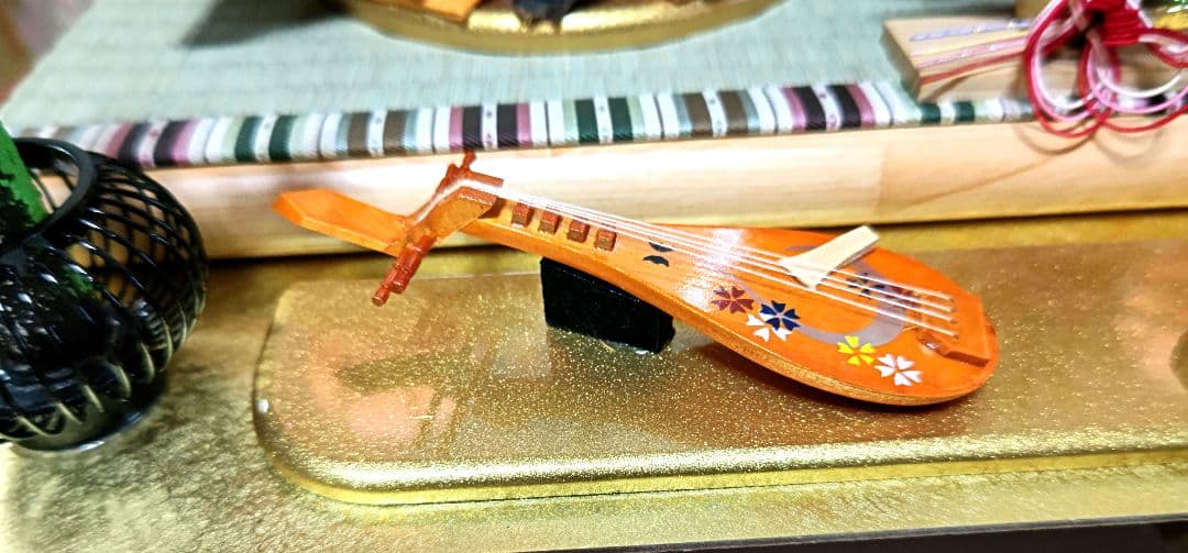 人形のはなふさ　雛人形　コンパクト　ケース飾り　新王飾り　三五新王