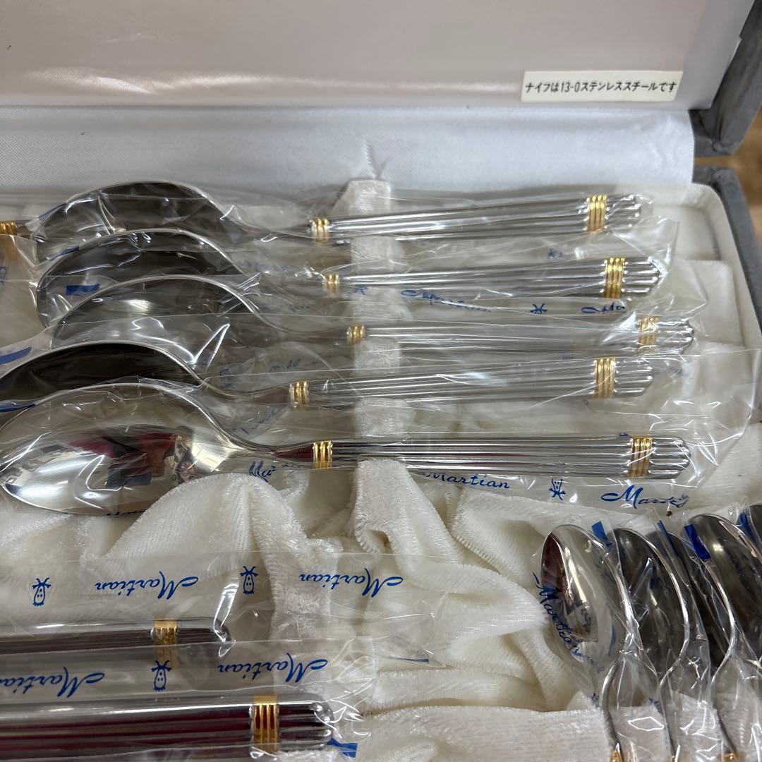 ま*く様 Martian Patra カトラリーセット 18-12ステンレス 豪