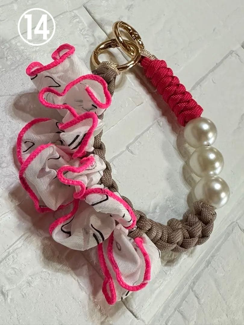 mami♪・*:.ღパラコード スマホハンドストラップ14点