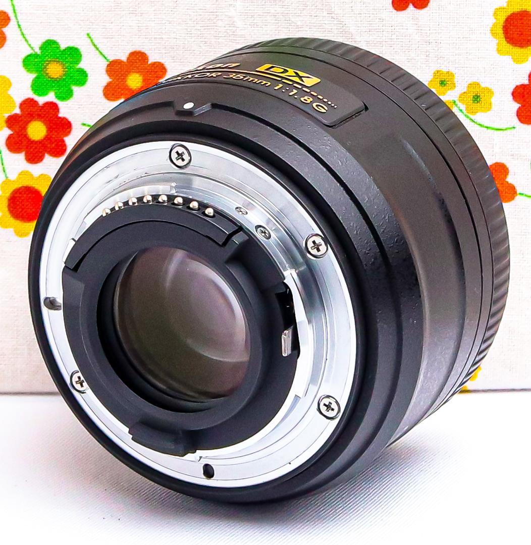 美品☆Nikon AF-S NIKKOR 35mm f/1.8G☆レンズフード付