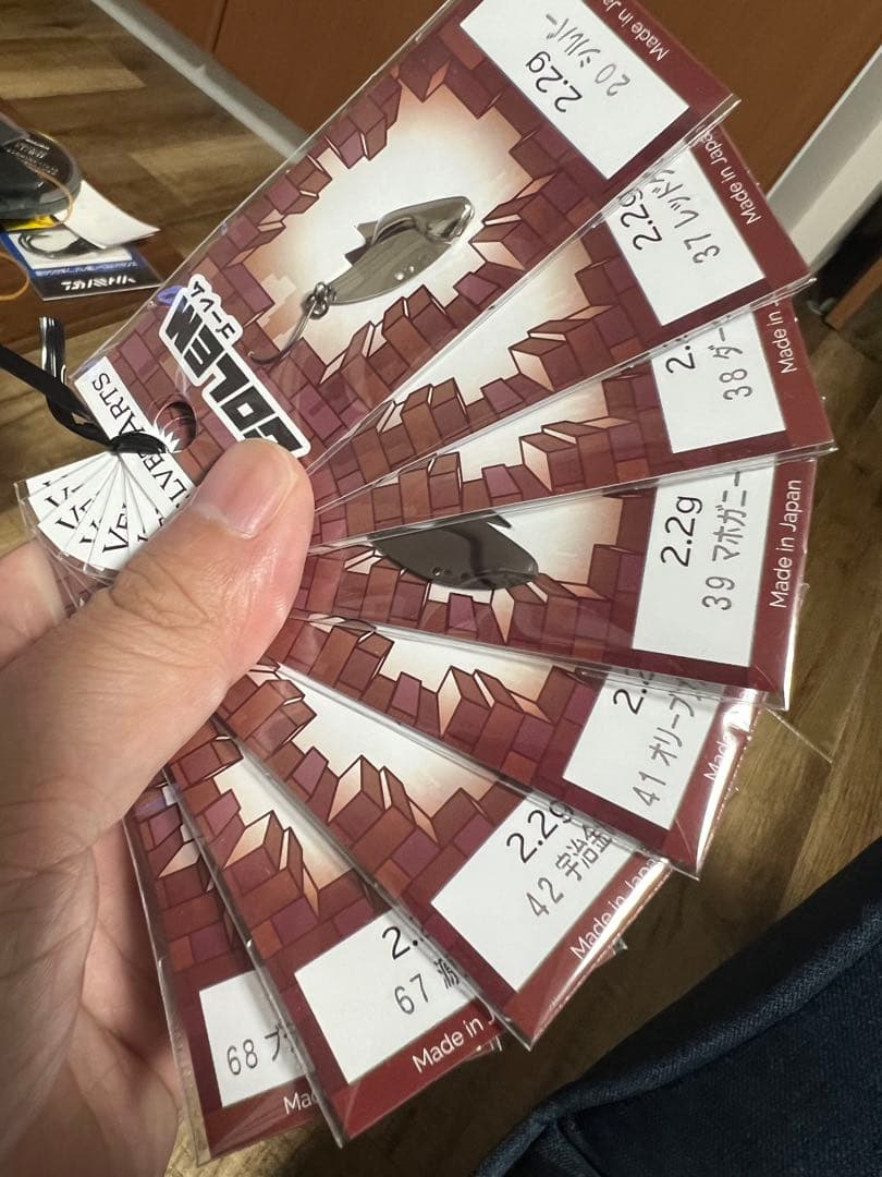 ベルベットアーツ　ゴーレム2.2g ８色セット