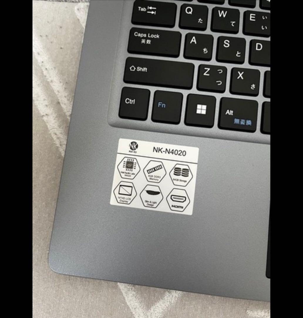NK-N4020 ノートPC Intel Celeron