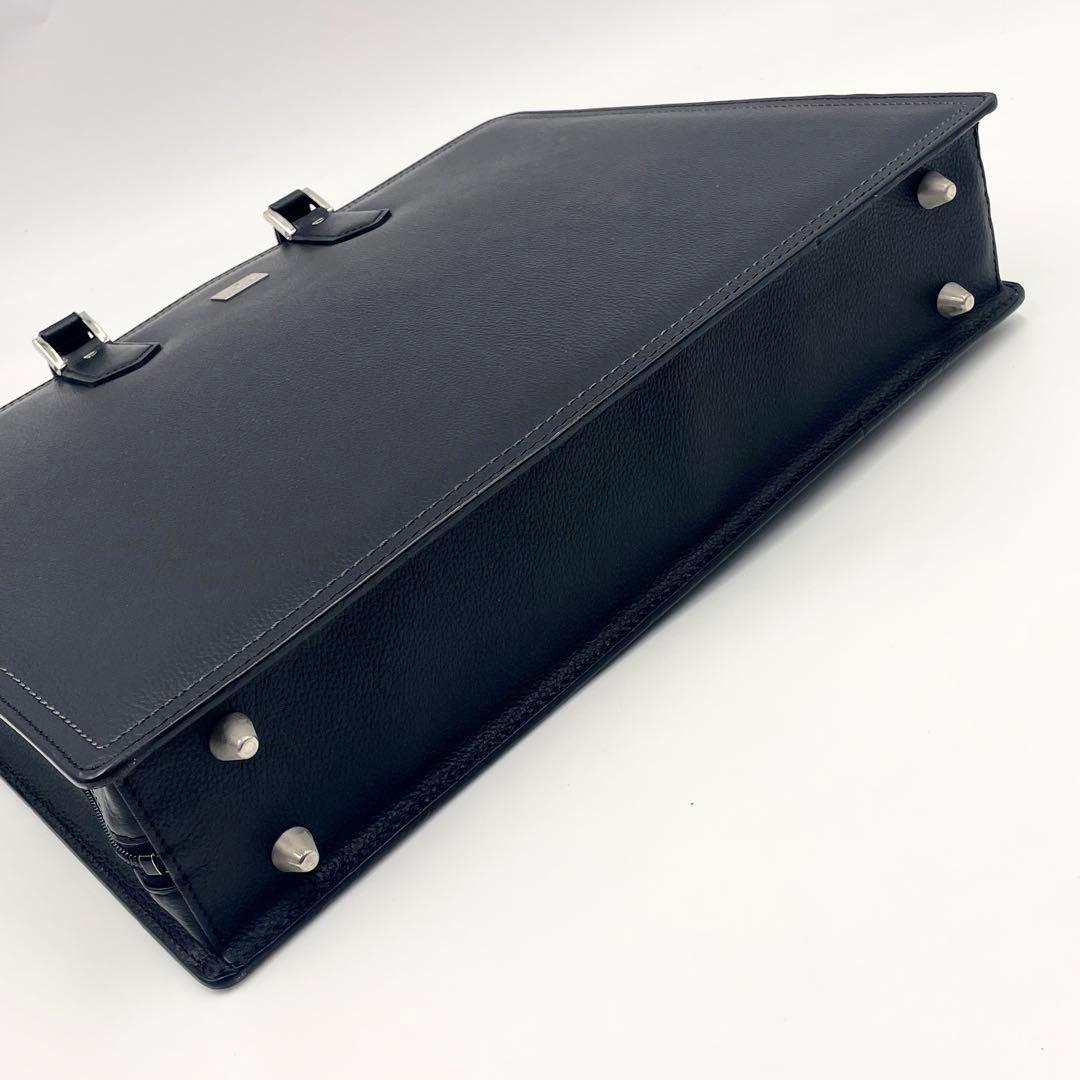 極美品✨ランバン LANVIN ビジネスバッグ A4 レザー ドラマ 半沢直樹