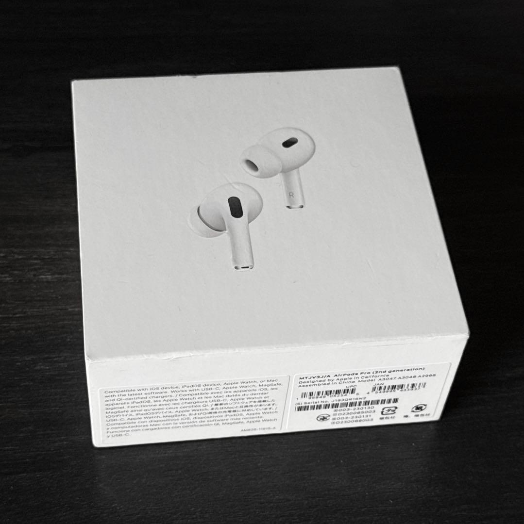 正常動作確認済み　AirPods Pro 第2世代 USB-C MTJV3J/A
