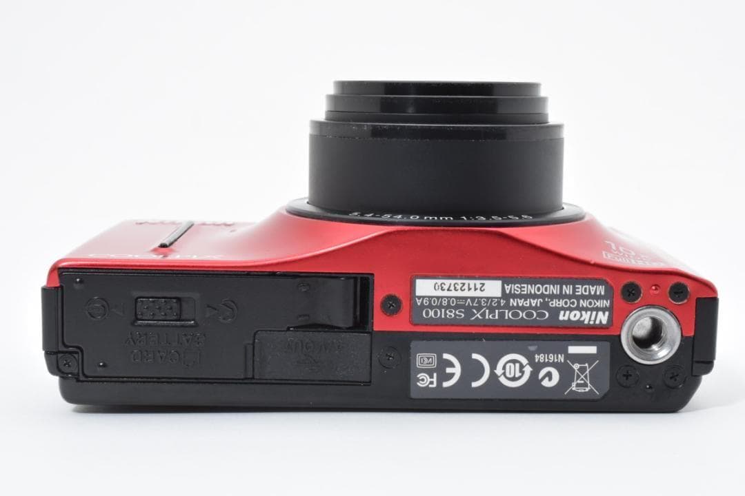 ニコン　Nikon COOLPIX S8100 レッド