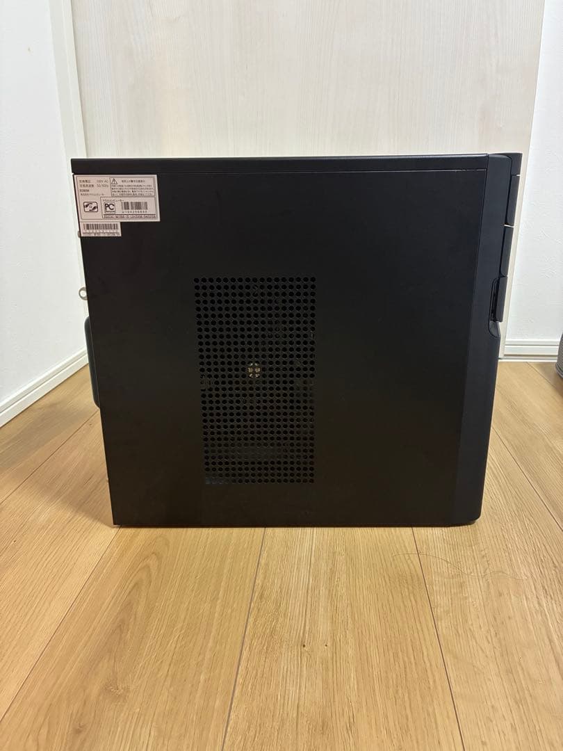 ねこのっぴ　iiyama デスクトップPC ブラック