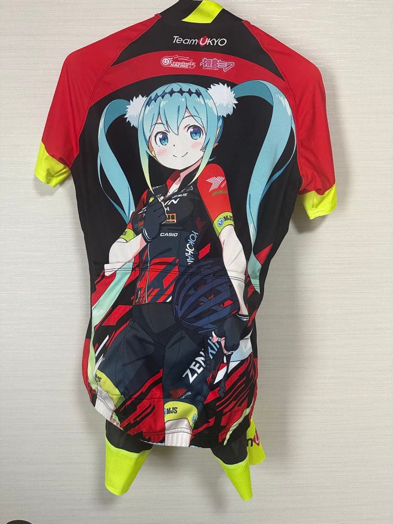 atlas Team UKYO 初音ミク サイクルジャージ　2018