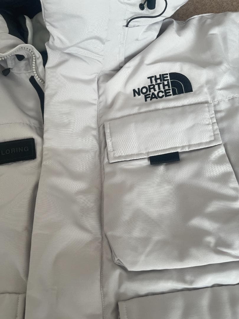 ［新品韓国限定］THE NORTH FACE グースダウンオフホワイトメンズ M