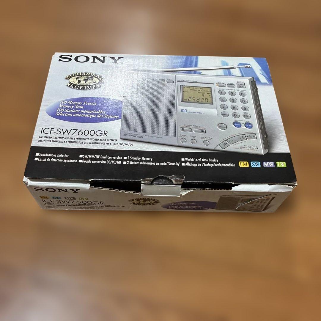SONY ICF-SW7600GR 短波ラジオ