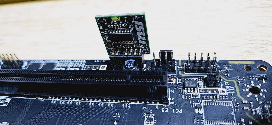 i7 5820k+MSI X99+グラボ+MSI TPM 2.0