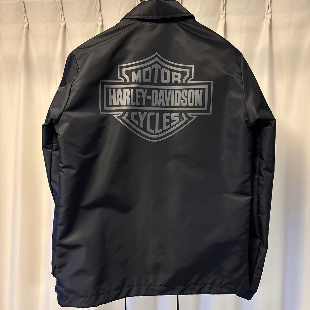 HARLEY-DAVIDSON ジャケット ブラック　コーチジャケット