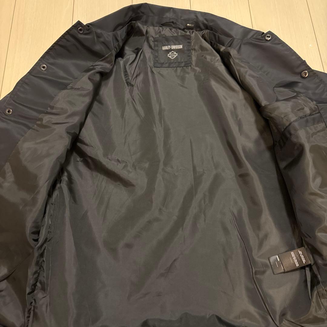 HARLEY-DAVIDSON ジャケット ブラック　コーチジャケット