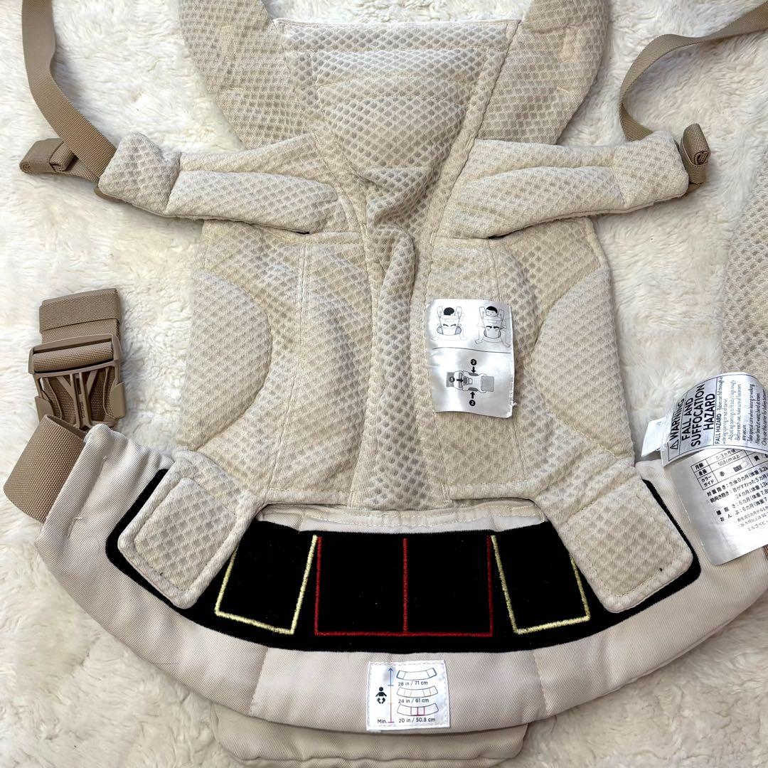 極美品【エルゴベビー】 オムニブリーズ ／ナチュラルベージュ