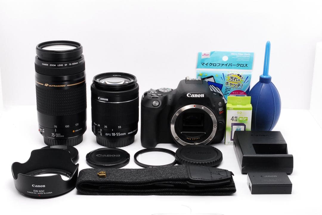 Wi-Fi搭載❤️Canon kiss X9❤️新品級✨超望遠レンズセット