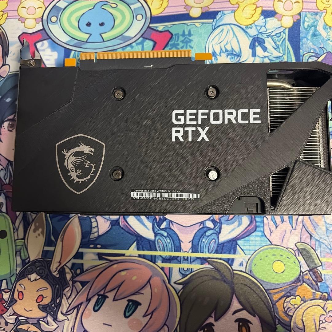 グラフィックボード・グラボ・ビデオカード NVIDIA GeForce RTX 3060 ventus 2x 12G OC