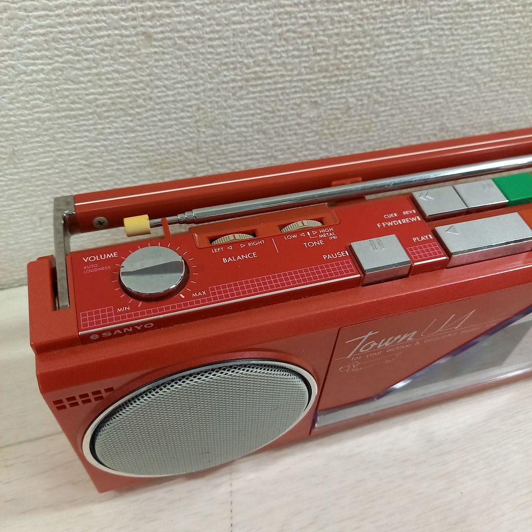 現状品 SANYO ラジカセ MR-U4T 昭和レトロ サンヨー