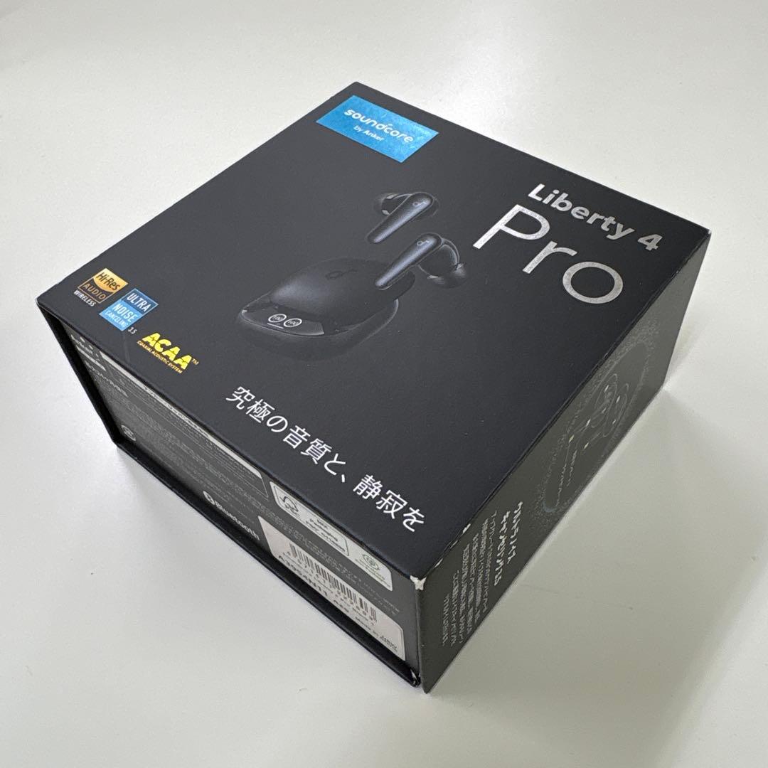 【Anker soundcore Liberty 4 Pro】ワイヤレスイヤホン