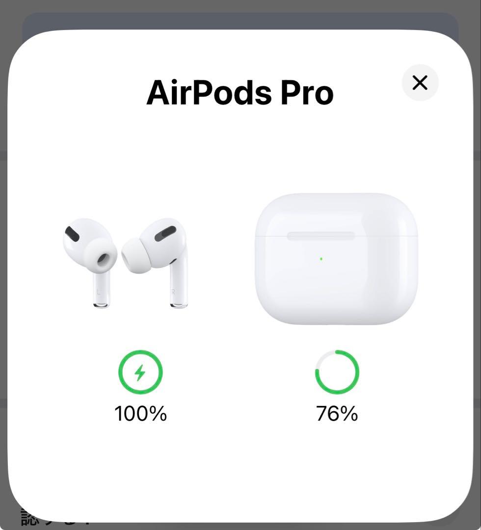 【美品】正規品　アップル　Apple AirPods Pro 本体　箱付き