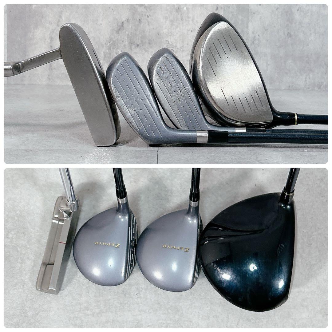 V294 ミズノ JPX ZEPHYR メンズ ゴルフ クラブセット 12点 R