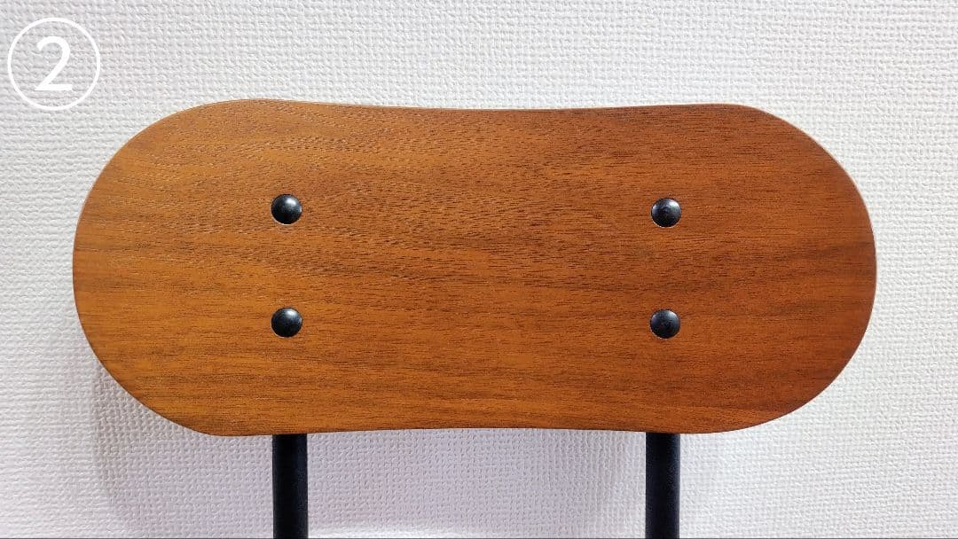 週末セール！限定カラー昇降式カウンターチェアタムチェア2脚セットキャメルブラウン