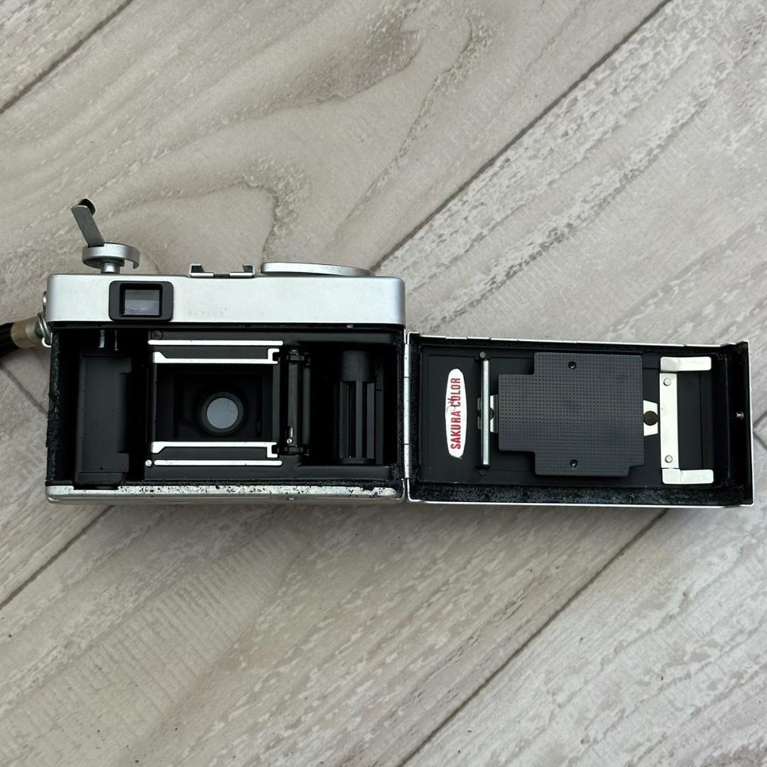 【現状品】KONICA C35 フィルムカメラ ジャーニーコニカ★ストラップ付き