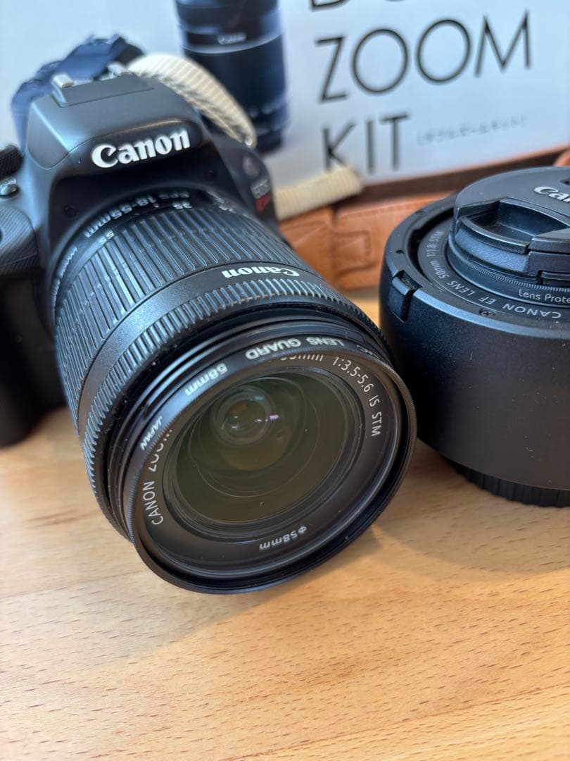 【hiro】Canon EOS Kiss X7 ダブルズーム+単焦点