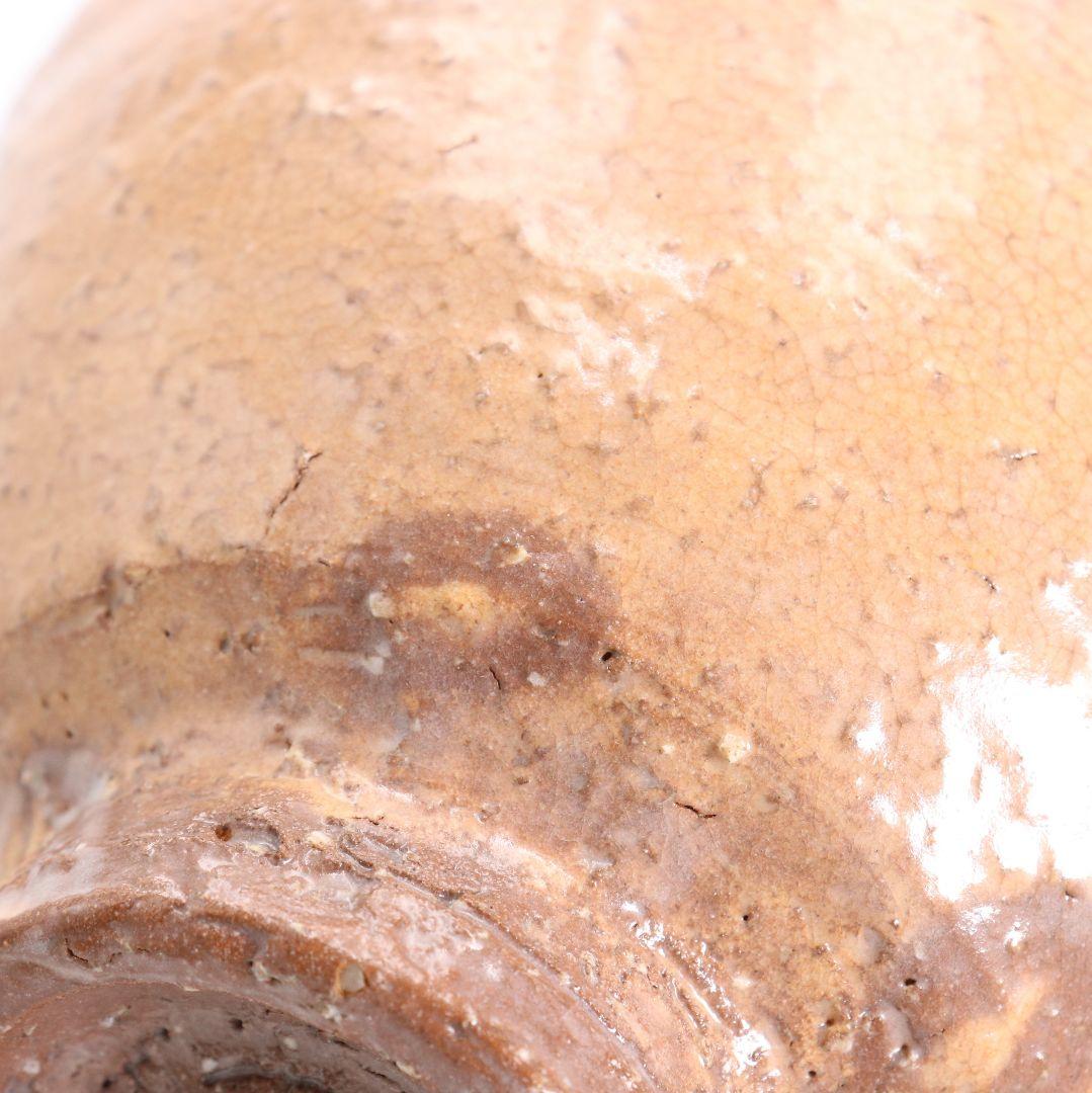 八代目 晴雲山 岡田窯 岡田裕作 萩茶碗 共箱共布　AT963