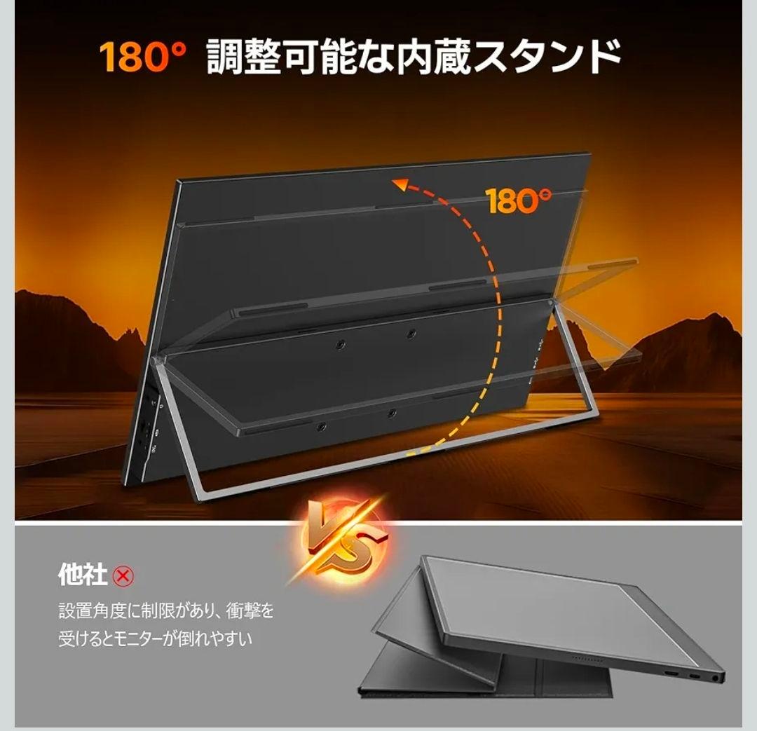 18.5インチ 120Hz モバイルモニター Newsoul FHD