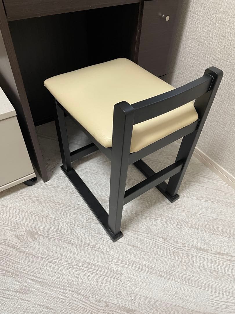 【引き取り限定】ドレッサー 3面鏡 椅子付き ニトリ