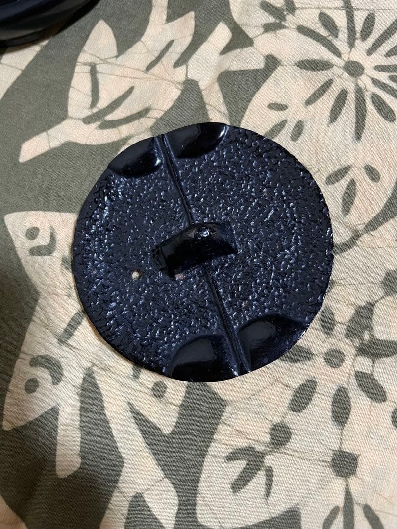 木の葉柄　急須　鉄器 金属工芸 美術品 鉄急須 茶道具 鉄器 鉄瓶 鉄製