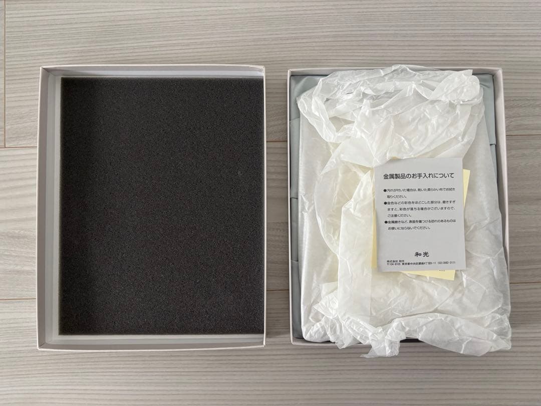 【新品未使用箱付き】WAKO シルバーフォトフレーム