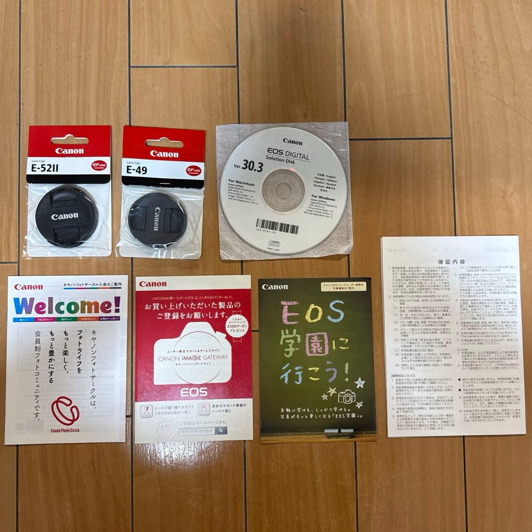 Canon EOS M3 美品｜使用少｜標準＋望遠レンズ｜付属品多数｜未使用品有