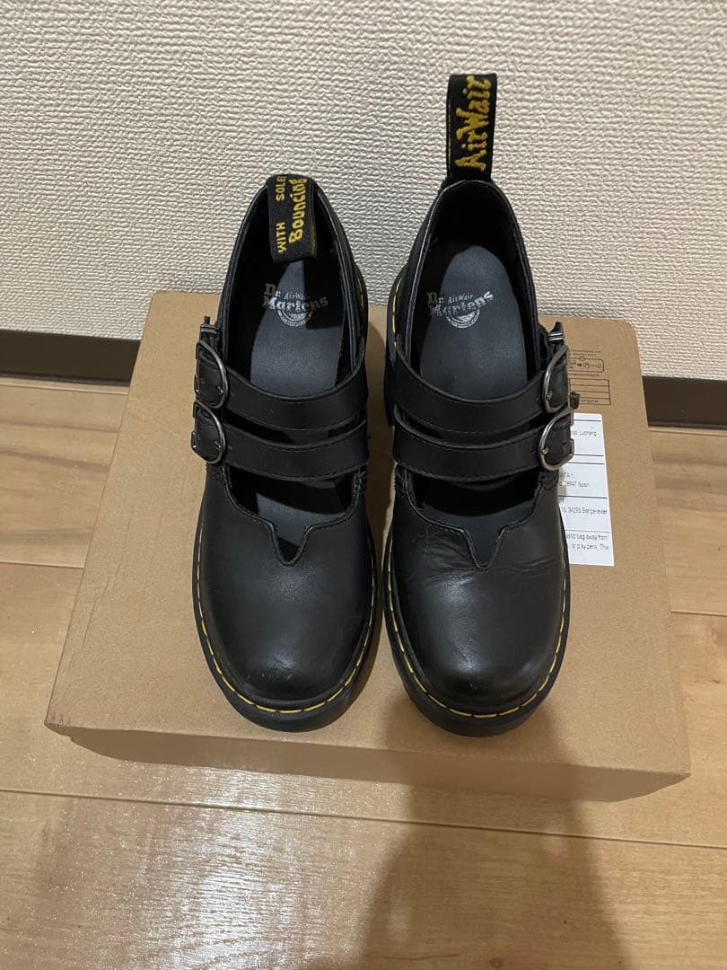 Dr. Martens 靴 メリージェーンシューズ ヒール ベルト
